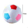 Football Toy 17cm Ball Toys Pillow, Soft Soccer Rattle Stuffed for Gift Kids Boys Girls