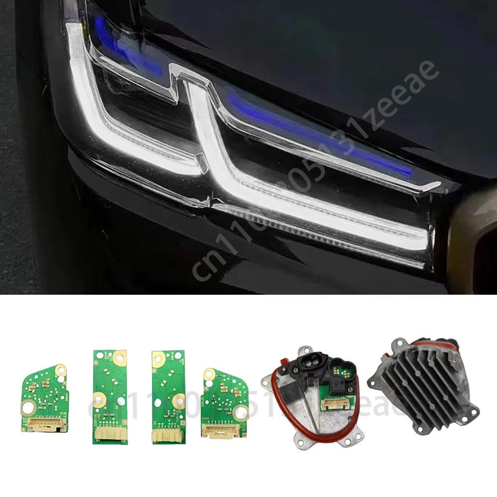 For BMW 530i 540i M550i G30 G31 M5 F90 2020-2023 DRL Style Daytime Running Lights Turn Light LED Boards Set 23508301 23508302