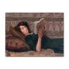 Scandinavian Vintage Wall Art Rustic Female Portrait HD Canvas Oil Painting Posters and Prints Home Bedroom Living Room Decor