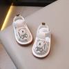 Baby Summer Soft Sole Shoes With Magic Tape For Newborns And Toddler Boys Girls