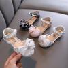 Summer New Korean-style Girls' Princess Student Girls' Single Shoes Leather Shoes Bow Small/medium/large Children's Trendy