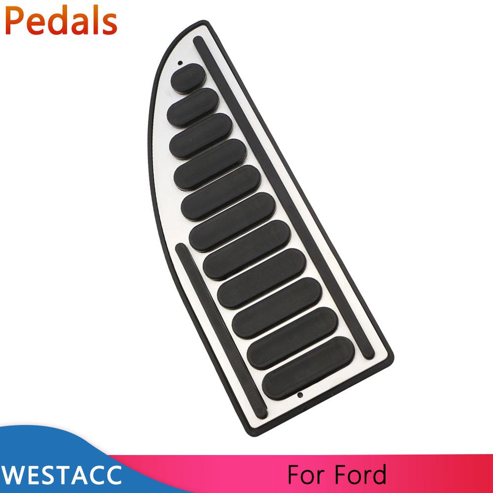 Auto Dead Pedal Fußstütze Pedalabdeckung für Ford C-Max S-Max Focus 2 3 4 MK2 MK3 MK4 Fiesta Mondeo Fusion Kuga Escape