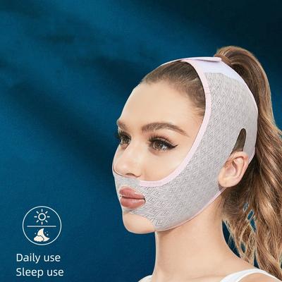 V-Gesichts-Schlankheitsgürtel, Gesichtswangenverband, straffendes Hebeband, Anti-Falten-Schlafverband