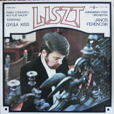 LP Record FRANZ LISZT  GYULA KISS  HUNGARIA  Piano Concerto In E Flat Major  To SLPX11792 Hungaroton 1976 Hungary Classical Used