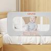 Toddler Bed Rail, Kids Beds Guard Rail with Reinforced Iron Pipe and Oxford Cloth, Adjustable Height Bed Side Railing, Portable Guard Bumper Barrier