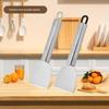 Multipurpose Stainless Steel Cleaning Scraper Rust Proof Blade Hanging Loop for Kitchen Baking Grill Window Cleaning