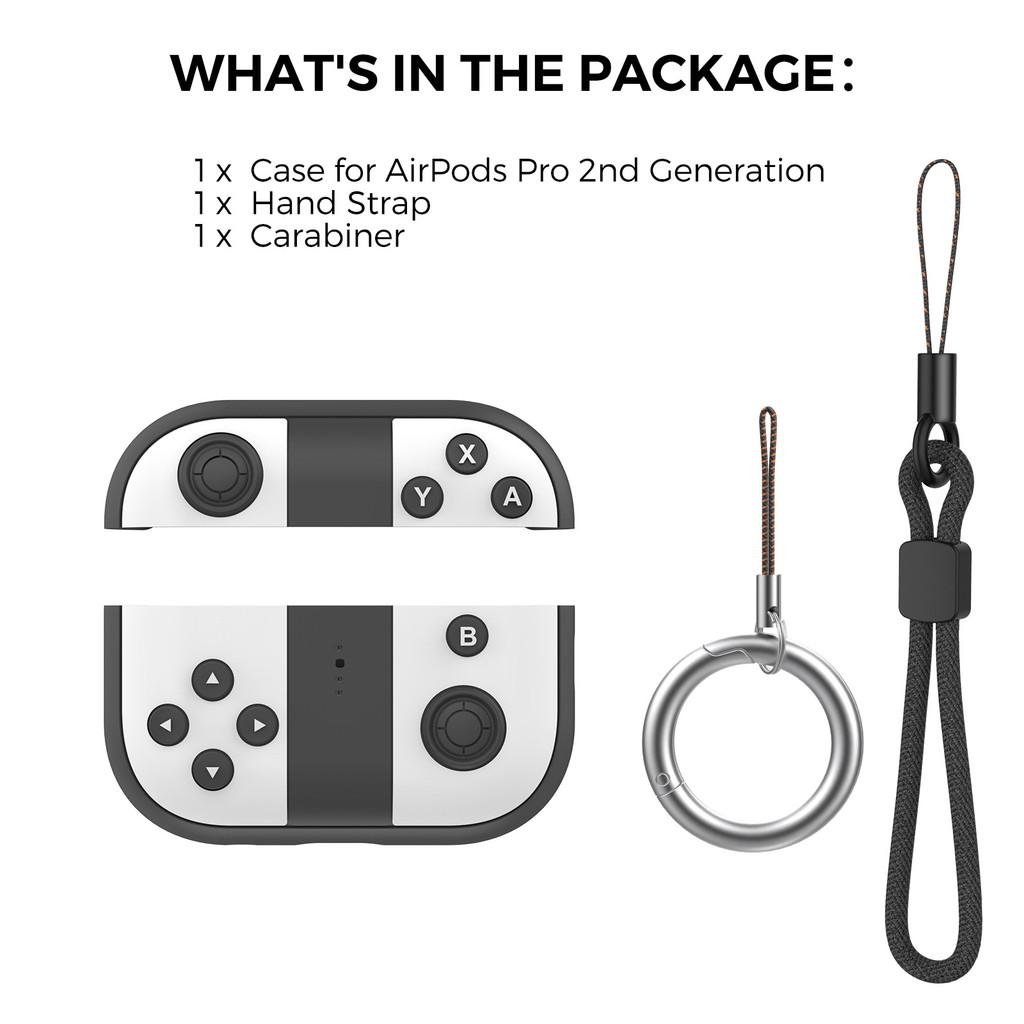 Switch Gaming Console Silicone Earphone Cover For Airpods Pro 2 With Thick Protection