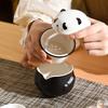 Ceramic Kung Fu Teaware Sets Creative Panda Tea Set Household Portable Travel Teacups One Pot Three Cups with Gift Box Drinkware