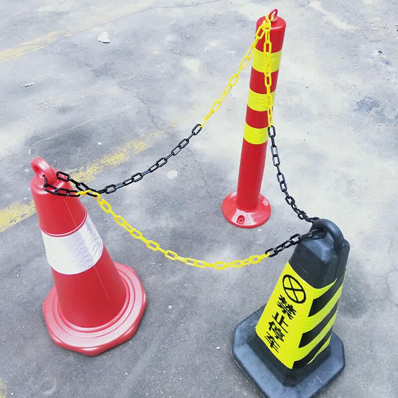 HAISIDECK HAL-411 Plastic Warning Traffic Cone Chain