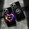 Opel Astra Logo Phone Case For Apple Iphone 16 15 Plus 13 12 Mini 16E 11 14 Pro Max X XS XR 8 7 SE 2020 Cover Shell Coque Silico