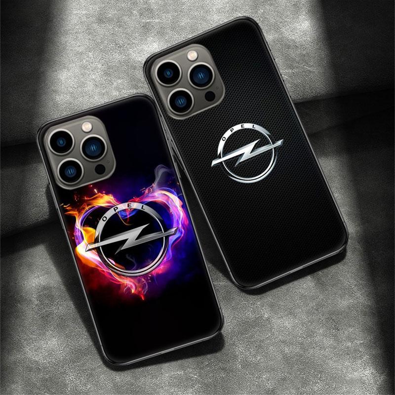 Opel Astra Logo Phone Case For Apple Iphone 16 15 Plus 13 12 Mini 16E 11 14 Pro Max X XS XR 8 7 SE 2020 Cover Shell Coque Silico