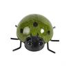 Mini Metalen Lieveheersbeestje Kever Hek Hanger Muur Hangend Ornament Standbeeld Buiten Patio Tuinbeeldje Sculptuur Voor Huisdecoratie