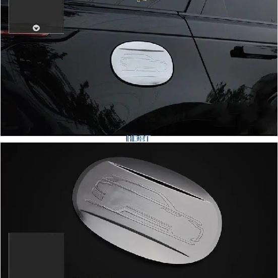For Land Rover Range Rover Velar 2017+  Exterior ABS chrome Car Style Body Fuel Oil Tank Cap Cover Trim frame Protection Sticker