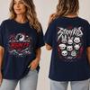 2026 Hot Sale Stray Kids Run It 2026-2027 World Tour T-shirt Vintage Washed Graphic T-shirt Harajuku Hip Hop Punk T-shirt Loose Cozy and Versatile