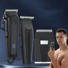 New Multifunctional Men's Shaved Head Hair Clipper Hair Salon High-power Professional Hair Clipper Shaver Set Oil Head Electric Clippers