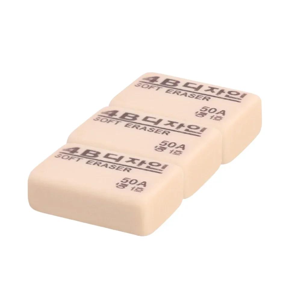 20-1 ST Mjukt Gummipenna 4B Suddritning Skrivning Torkverktyg Elev Barn Kontorsmaterial Korrigeringsverktyg Skola Kontorsmaterial