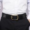 Paul Genuine Leather Men's Belt - Pin Buckle Casual Waistband for Middle-Aged and Young Business, Versatile and Fashionable.