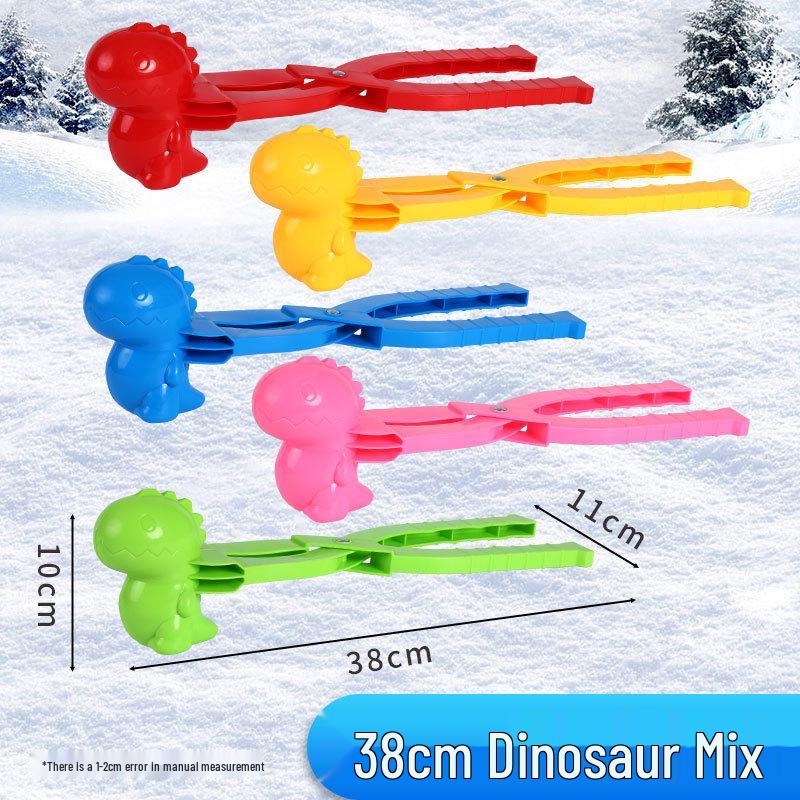 Large Snowball Maker Set - Duck, Heart, Snowman Shapes