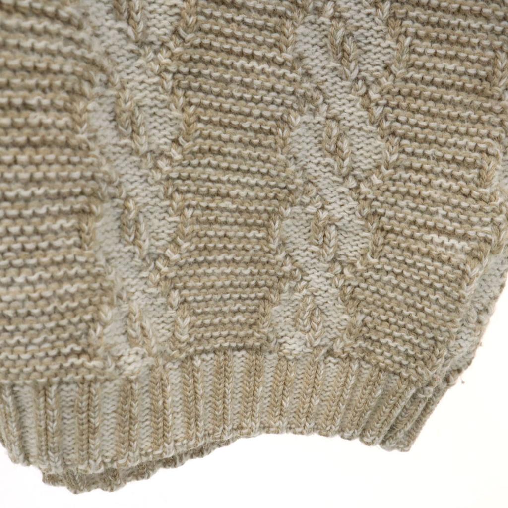 Courr_ges Homme made in Italy 7 minutes sleeve turtleneck sweater M knit Men's Used