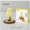 Tycoon Gold Rotating Wooden Base Phone & Tablet Stand