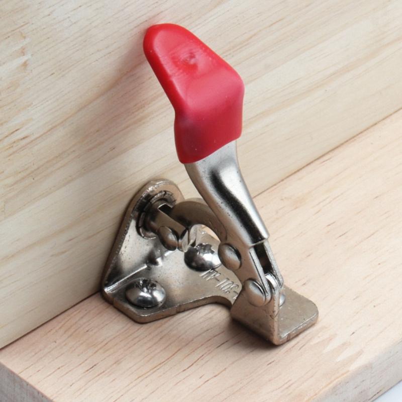 Secure Leather Stitching Clamp for DIY Wood Crafting Projects Adjustable Design