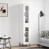 VidaXL Highboard White 34.5x34x180 Cm Engineered Wood 3199433