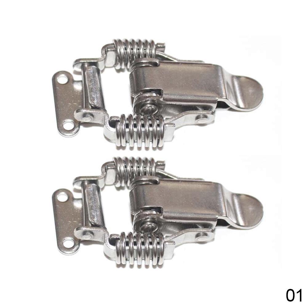 

2Pcs Car Bumper Security Hook Quick Release Fasteners Lock Clip Kit Accessories Truck Hood Clip Hasps Iron Auto Stuff Universal