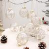 Colorful Christmas Tree Baubles Home Holiday Charm Christmas Baubles Set Stylish Tree Hanging Sphere Decoration