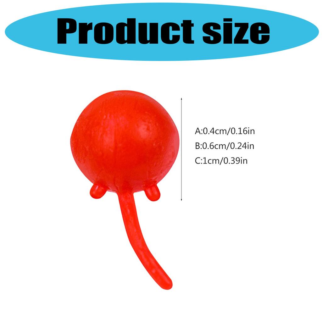 Artificial Floating Lure Bead Replacement Antibottom Floating Action Lures Dynamic Teasing Soft Bead Bait Lures