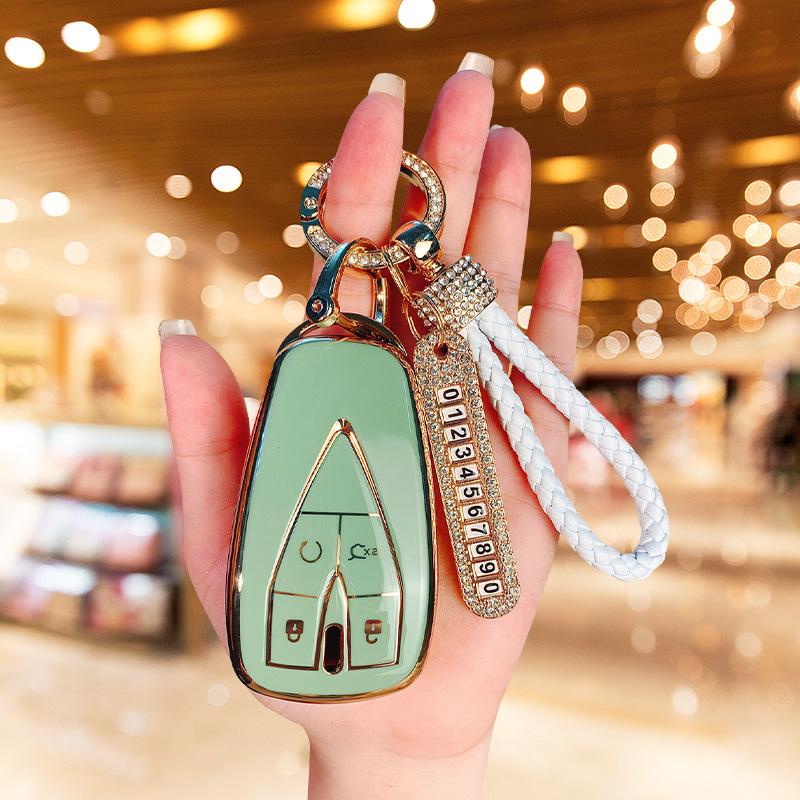 Changan Car Key Cover: Compatible with CS75 Plus, CS55 Plus, Yidong Univ, Auchan X5, Z6 Models