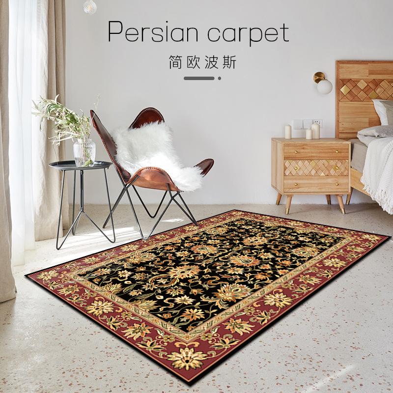 American Persian Carpet, Living Room Carpet Floor Mat, Office Meeting Room Full Of Ethnic Carpet