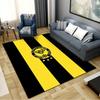 Tappeto Maccabi Netanya FC per Soggiorno Camera da Letto Casa Decorazione Divano, Tappetino Antiscivolo per Giochi Bambini