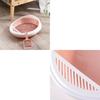  Open Top Cats Litter Box for Cats Quick Accessibility Anti-splash Design