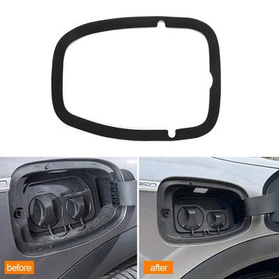 Auto Ladeanschluss Staubschutz Abdeckung Gummi Dichtring Ladeanschluss Aufkleber für BYD EV Atto 3 Yuan Plus Zubehör