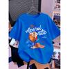 Aperol Spritz Lemon Drink Prints T-Shirt Womens Summer Short Sleeve Tops Comfortable Loose O-Neck T Shirt Sporty Clothes
