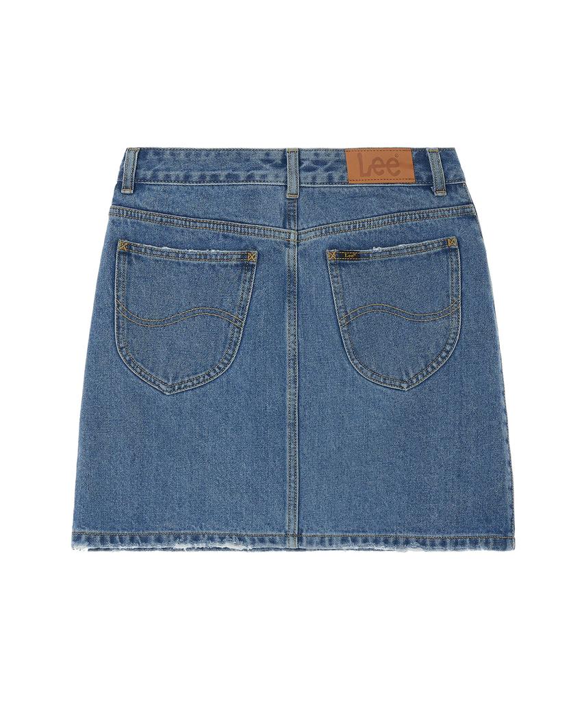 Lee Mini Denim Skirt Indigo Medium