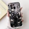 Fashion Painting Phone Case For Nothing Phone (3a) Pro Black Silicone Soft Cover For Nothing Phone3a 3a Pro Cases Bumpers