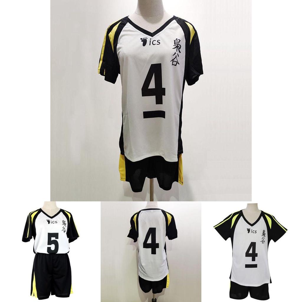 Authentic Haikyuu Fukurodani Academy Bokuto Koutarou Jersey Cosplay Costume Set