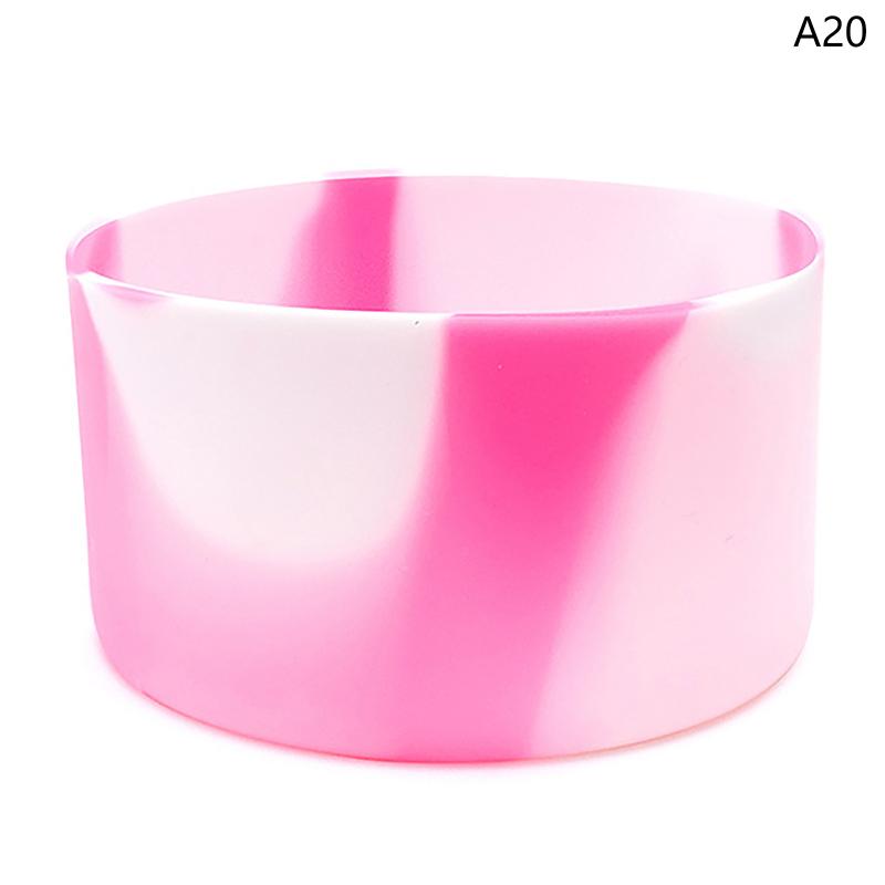 Cup Cover Sports Water Bottle Cup Cover Space Bottle Silicone Cover Bottom Mat Coaster Universal 12 To 40Oz Wear-Resistant Acces