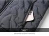 Men's Winter Cotton Jacket with Velvet Lining - Thick, Warm Lambswool Parka