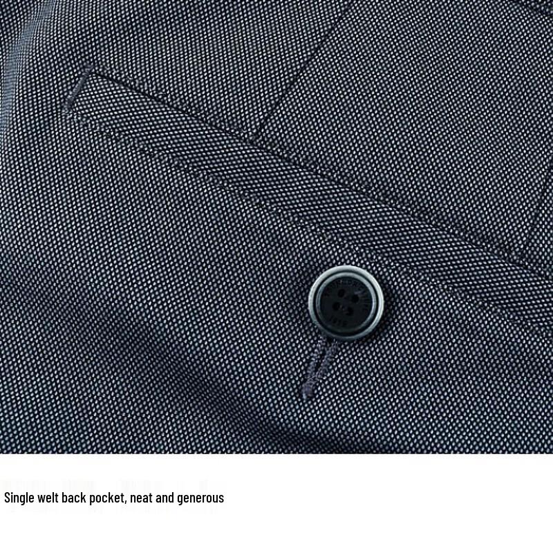 YOUNGOR Men's Wrinkle-Free Business Casual Trousers