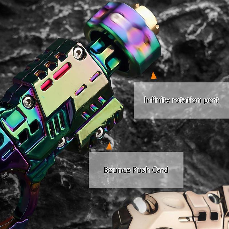 EDC Stress Relief Fidget Launcher,Satisfying Adult Anxiety Relief Gadget, Tactical-Inspired Desk & Portable Relaxation Tool