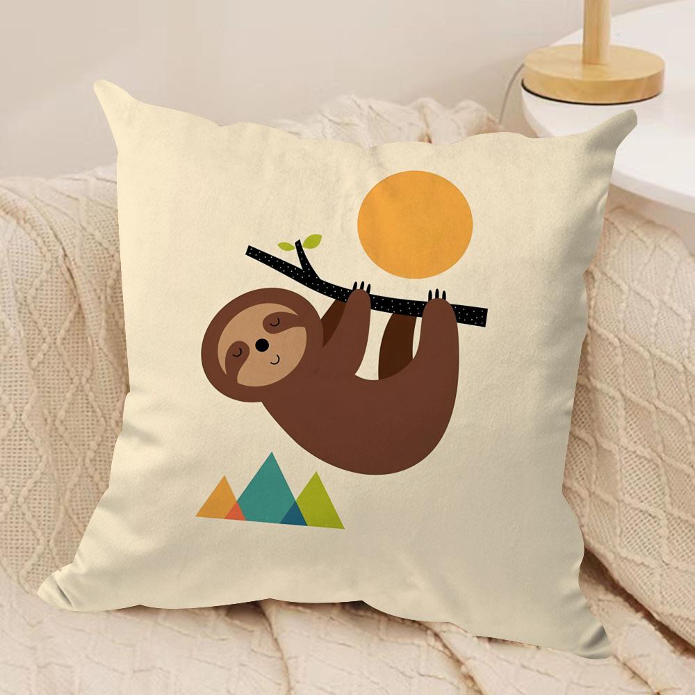 

AAndy Rainbow Toucan Cushion Cover Soft Plush Fabric DoubleSided Printed Cushion Covers for All Seasons Modern HomeDecor Gift 30cmx30cm