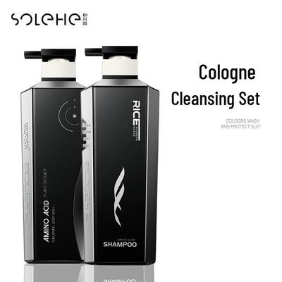 Men's Woody Scent Shampoo & Shower Gel Set