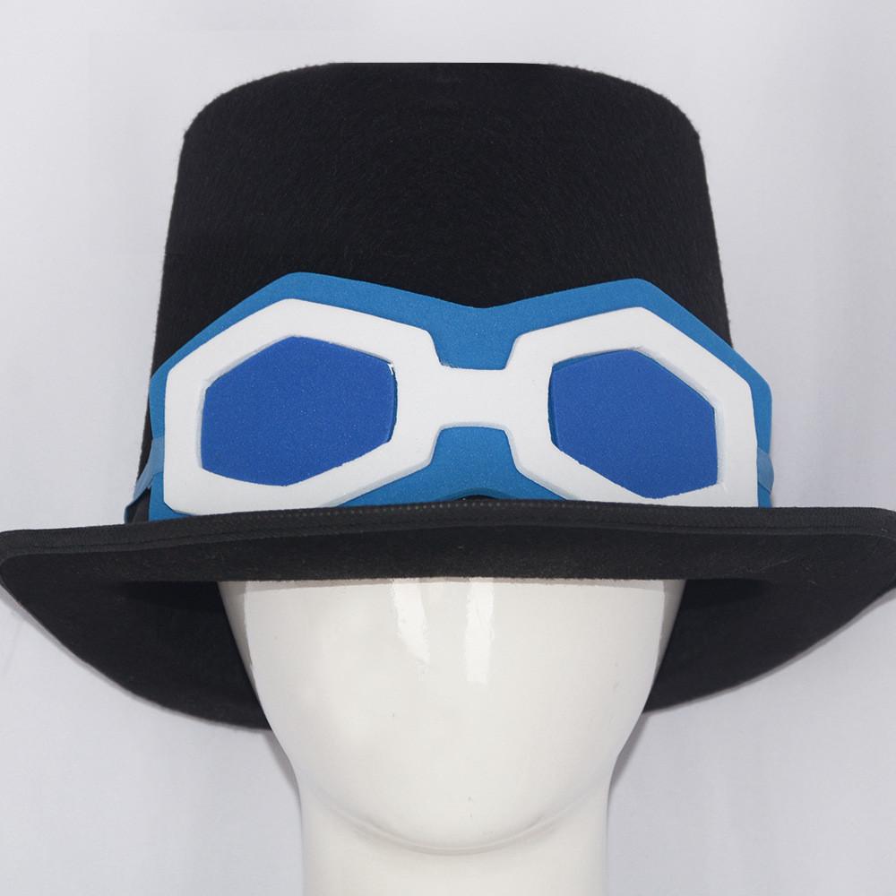 One Piece Sabo Cosplay Costume With Spandex Fabric For Anime Role Play Hat,One Size