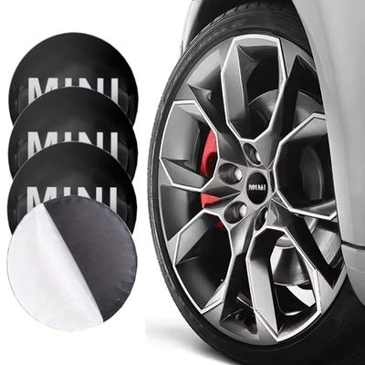 4pcs 56mm Car Wheel Center Caps Hub Cover Stickers for Cooper One S Clubman R50 R53 R56 R60 F55 F56 R57 R59 Wheel Accessories