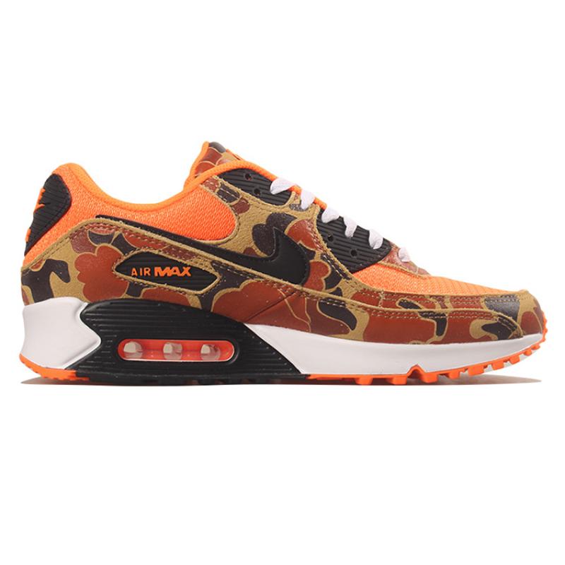 Nike Adidași Air Max 90 Duck Camo Portocalii Pantofi Casual CW4039-800