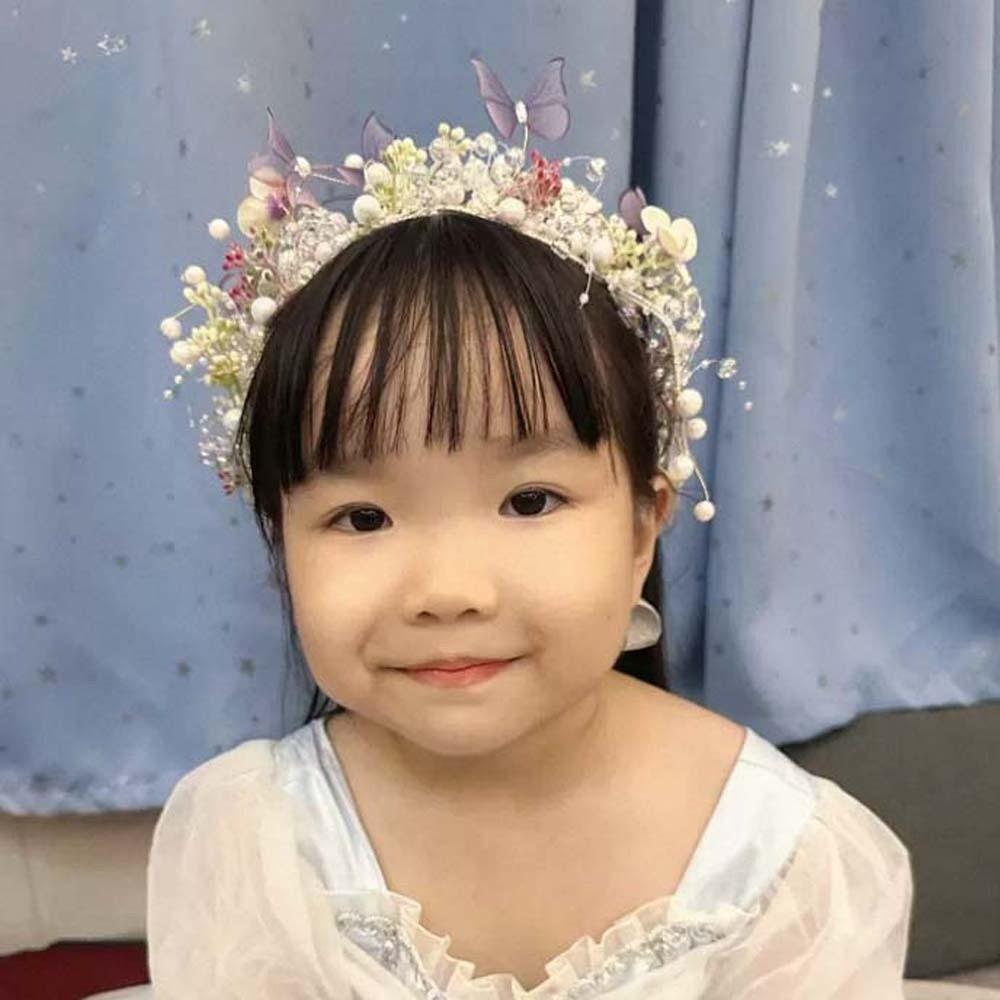 Simulation Flower Butterfly Fairy Hair Hoop Bohemia Style Flower Headdress Photography Headwear