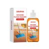 100Ml Wood Floor Cleaner Polish Shine Concentrate Orange Scent Foam Removes Stains Safe Non Toxic Quick Drying For Laminate
