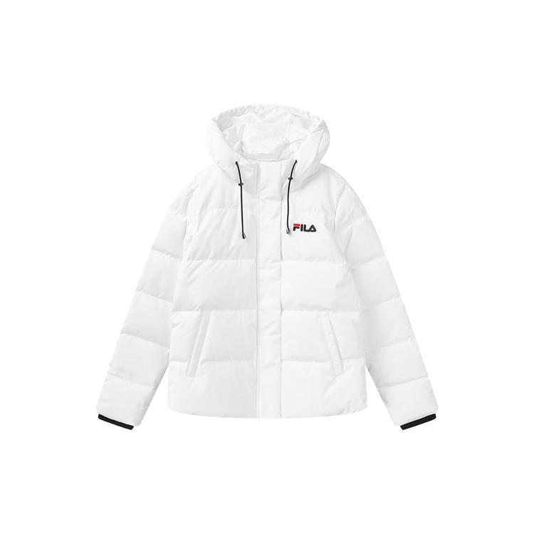 New FILA Down Jackets Women's White F61W048911FWT